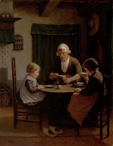 Bij Grootmoeder door David Adolph Constant Artz
